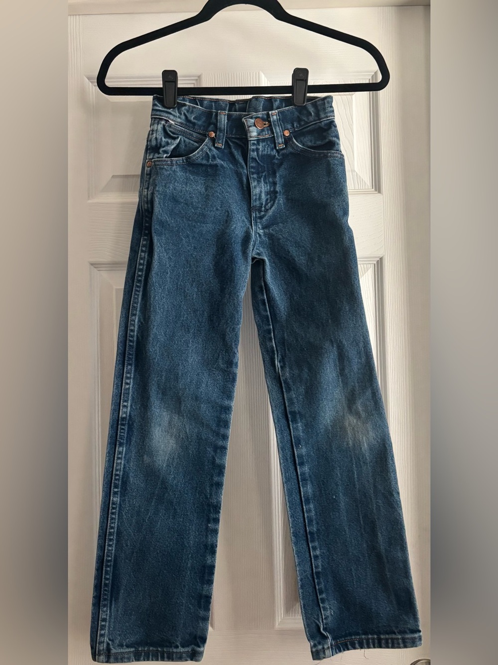Boys Wrangler Blue Jeans Size 9 Slim